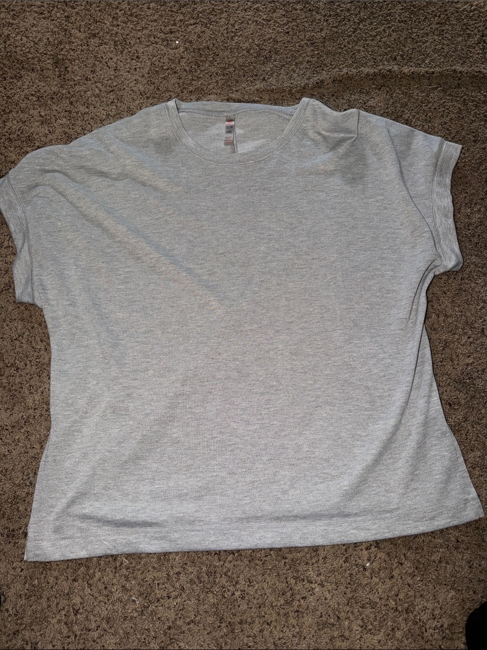 Mono B Light Gray Short Sleeve Tee